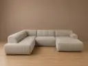 AURA Köşe Koltuk 210×393×185 cm – Lounge Sağ