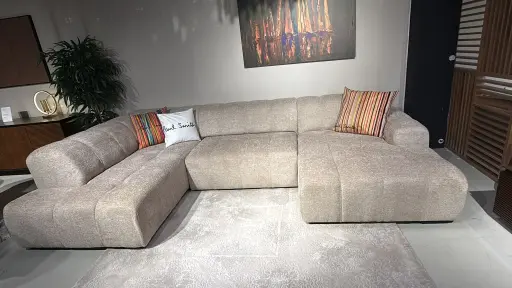 AURA Köşe Koltuk 363 × 210 cm – Lounge Sol